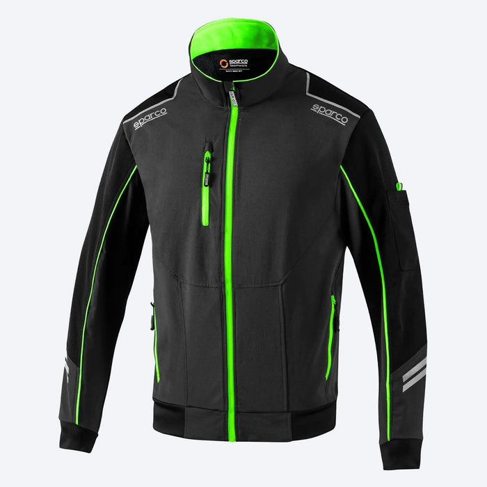 Chaqueta Light Shell Austin Gris/Verde