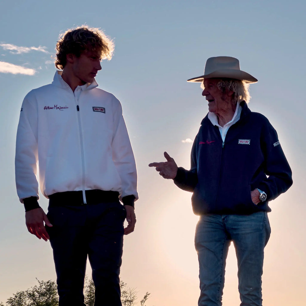 Sweat Zippé Targa Florio #AM3 Bleu-Sparco Fashion