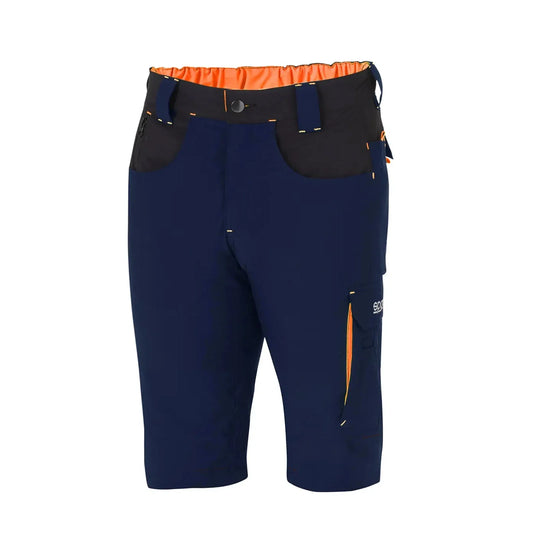 Bermudas Tech Laredo Azul/Naranja