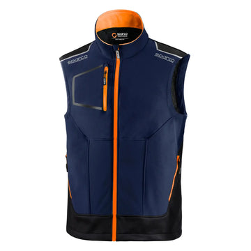 Chaleco Tech Illinois Azul/Naranja
