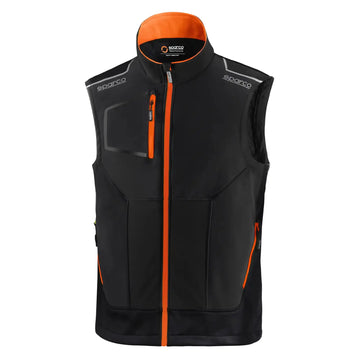 Chaleco Tech Illinois Negro/Naranja