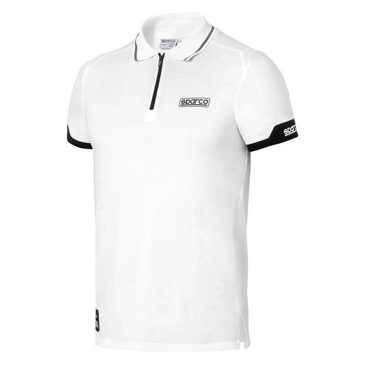 Polo Zip Blanco