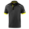 Polo Tech Toledo Gris/Amarillo