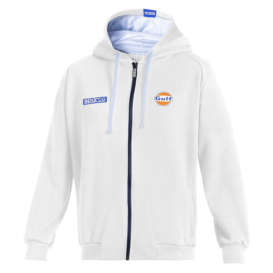 Sudadera Zip Gulf Blanco