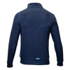 Sudadera con cremallera Grit Plata Azul Marino
