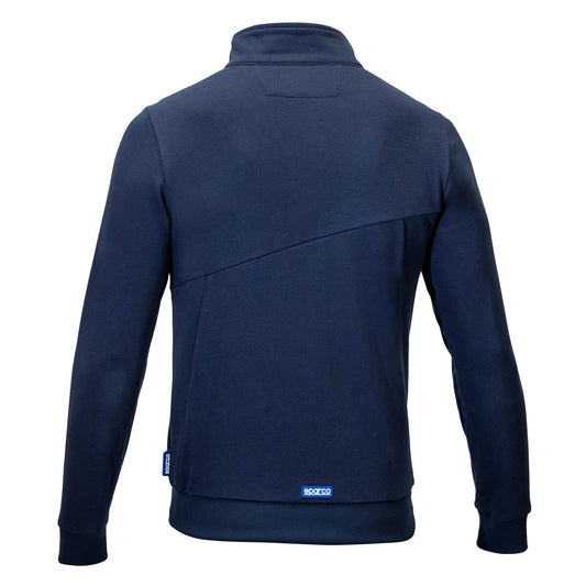 Sudadera con cremallera Grit Plata Azul Marino