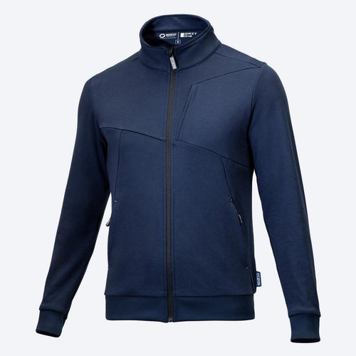 Sudadera con cremallera Grit Plata