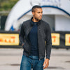 Sudadera con cremallera Grit Plata Gris