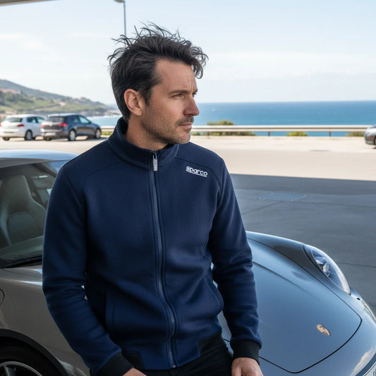 Sudadera Zip SL Azul