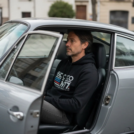 Sudadera con Capucha 1977 Negro