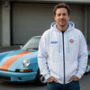 Sudadera Zip Gulf Blanco