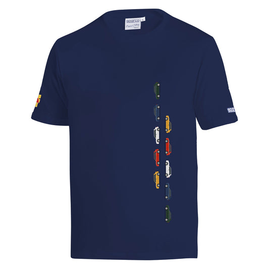 Camiseta Lancia Delta HF Colecciones Azul