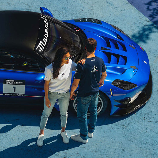 Camiseta Maserati Blanco