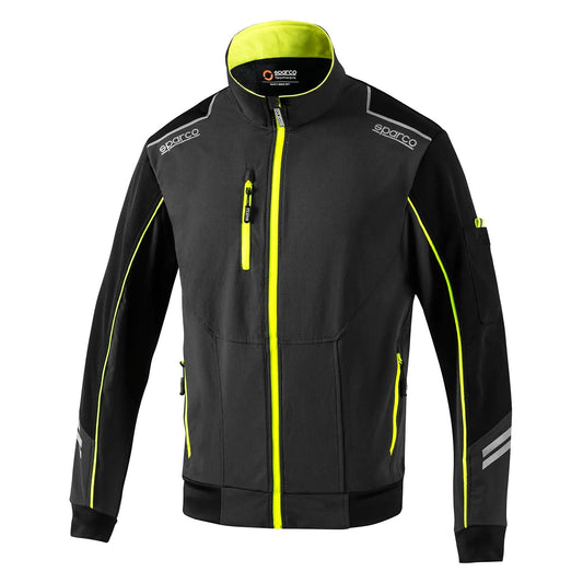 Chaqueta Light Shell Austin Negra/Amarilla