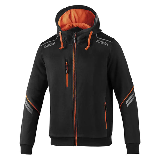 Chaqueta Tech Colorado Negra/Naranja