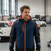 Chaqueta Softshell Tech York Marino/Naranja