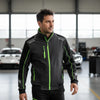 Chaqueta Light Shell Austin Gris/Verde