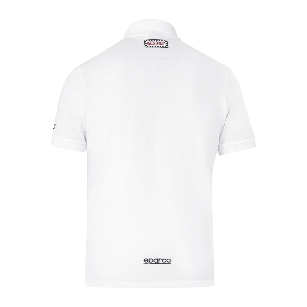Polo Targa Florio #AM2 Blanc-Sparco Fashion