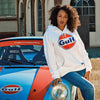 Sudadera con Capucha Gulf Blanco