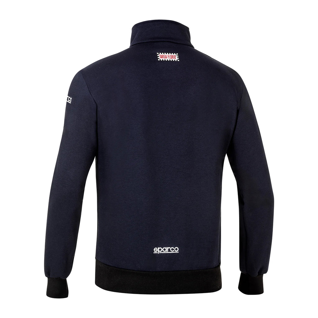 Sweat Zippé Targa Florio #F2 Bleu-Sparco Fashion
