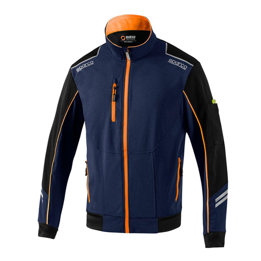 Chaqueta Light Shell Austin Azul Marino/Naranja