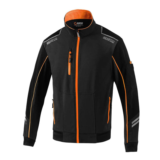 Chaqueta Light Shell Austin Negra/Naranja